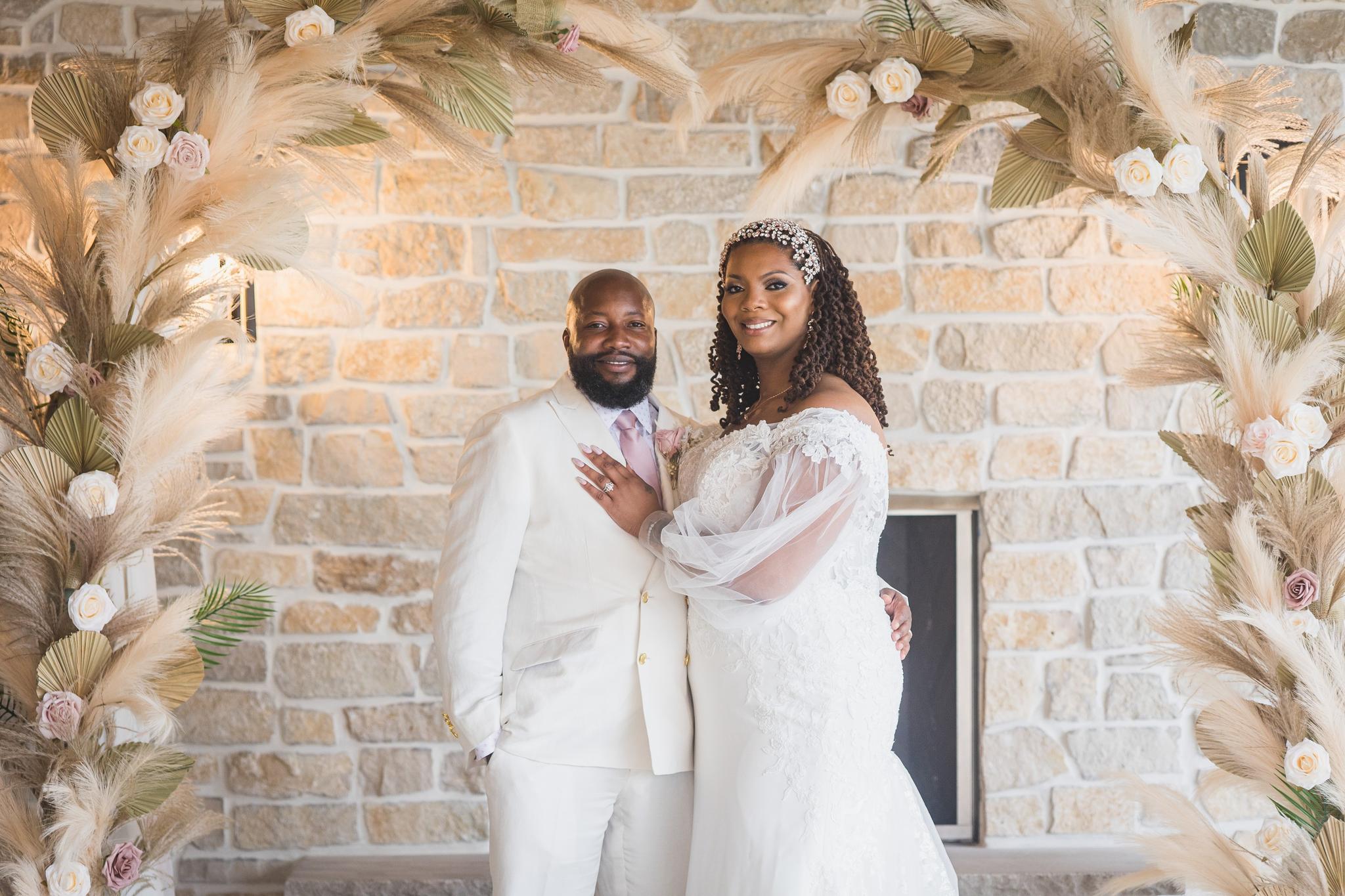 Mr. and Mrs. Washington | Brentsville Hall Wedding | Manassas, VA