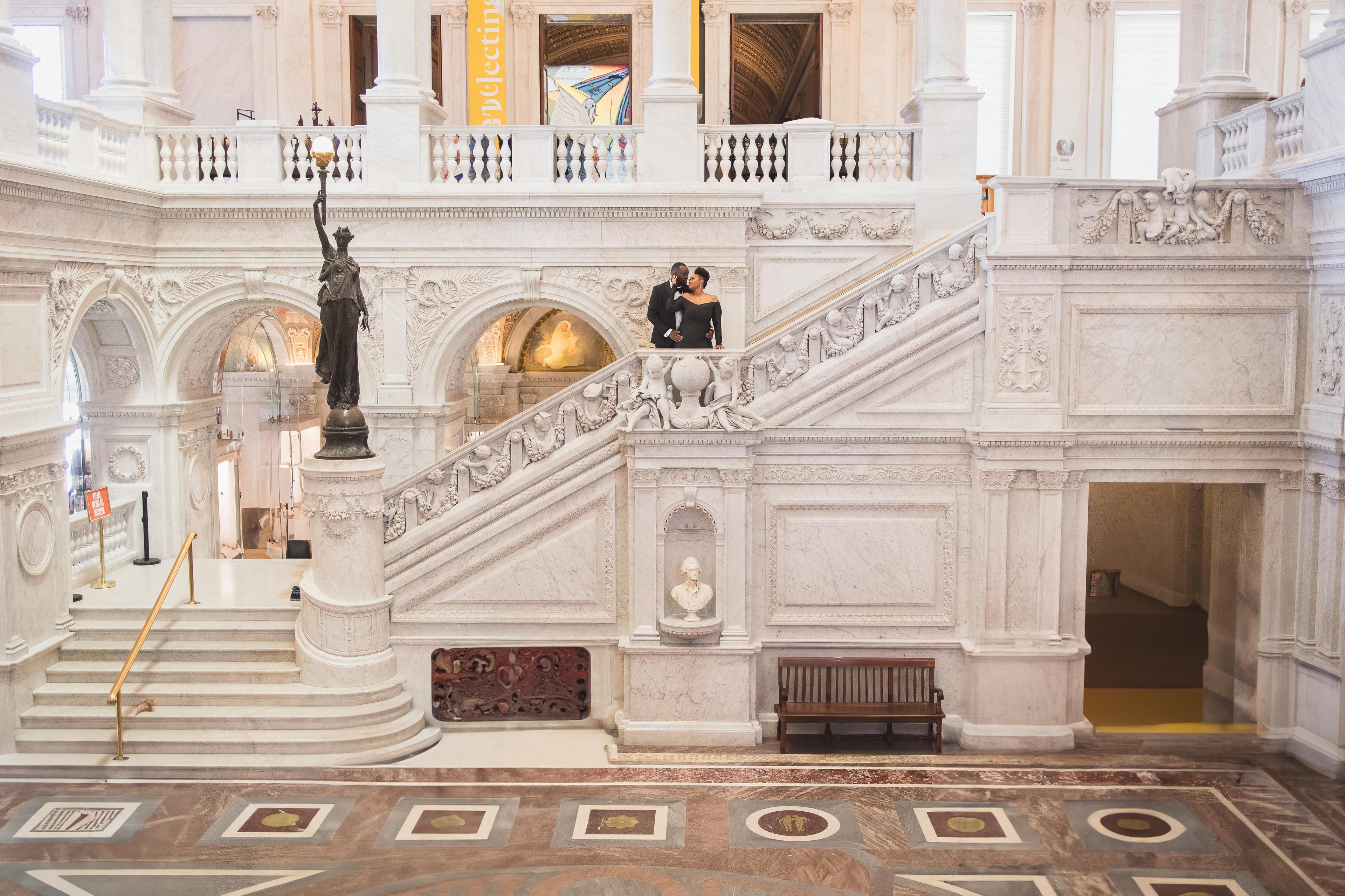 Library of Congress Engagement Photos: A Guide to the Most Elegant DC Location